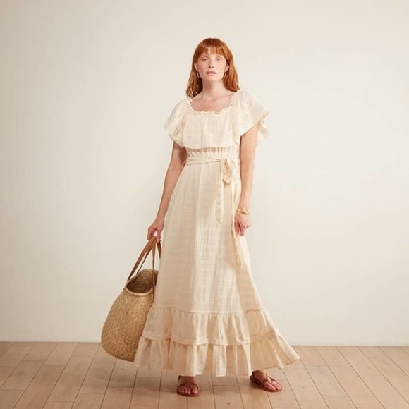 Anthropologie Dresses & Skirts - Anthropologie The Odells Off The Shoulder Maxi Dress